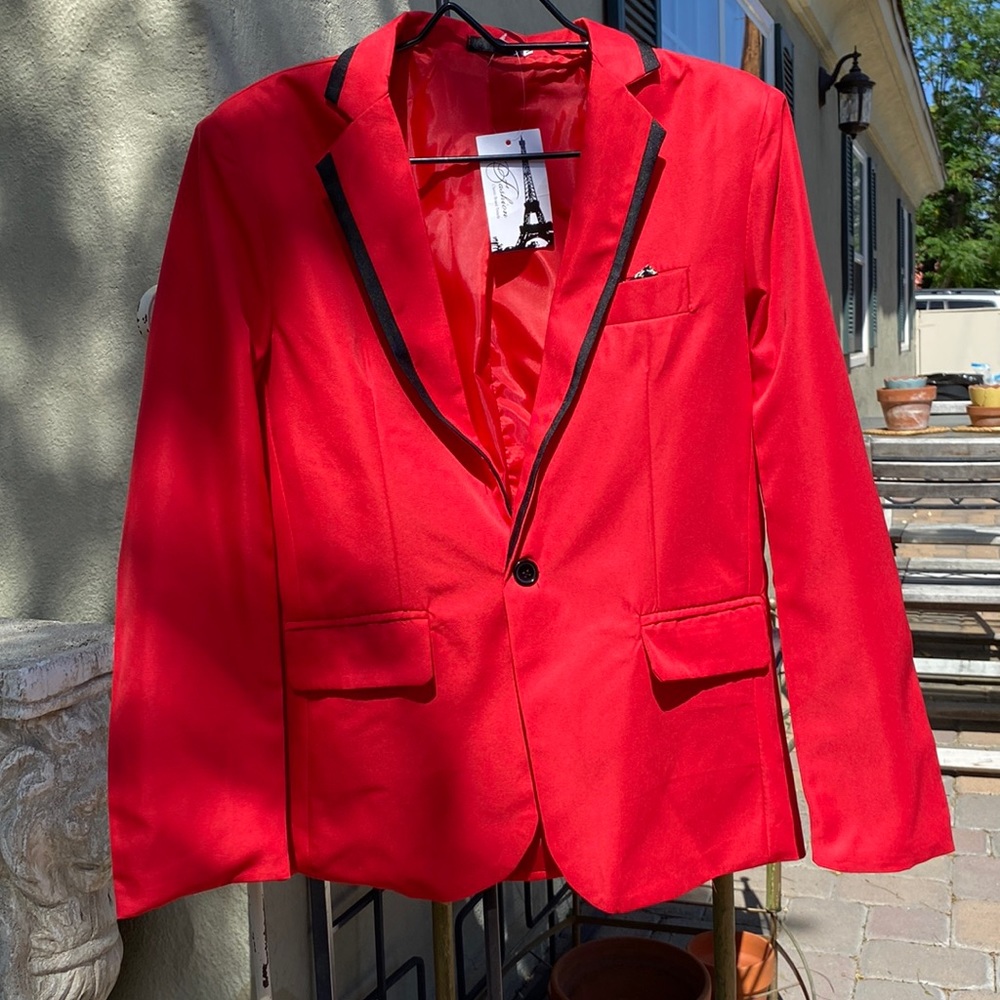 Rad Red Blazer